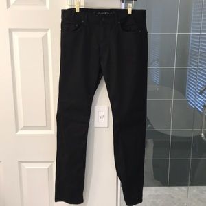 CALVIN KLEIN MEN’S SLIM STRAIGHT BLACK JEANS 32x32